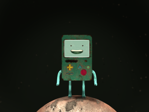 Stylized BMO - BeeMO 3D Model