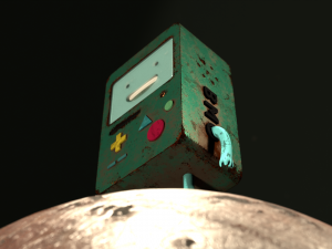 Stylized BMO - BeeMO 3D Model