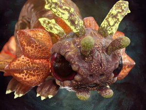 Fantasy Creature Design - Sunterpillar 3D Model