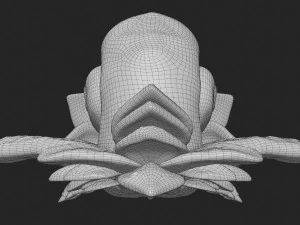 Fantasy Creature Design - Sunterpillar 3D Model