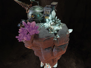 Mining Mech 3D Model