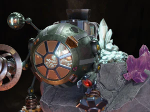 Bergbau-Mech 3D Modell