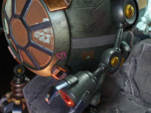 Bergbau-Mech 3D Modell