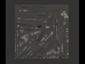 Bergbau-Mech 3D Modell