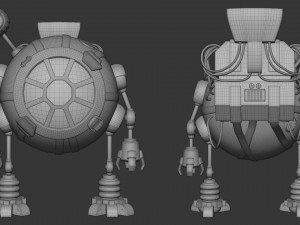 Mining Mech 3D Model