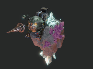 Mining Mech 3D Model