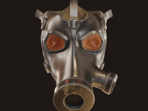 Gas Mask Military v2 3D 模型