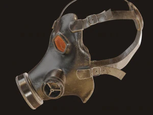 Gas Mask Military v2 3D Model