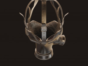 Gas Mask Military v2 3D 模型