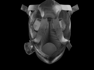 Gas Mask Military v2 3D 模型