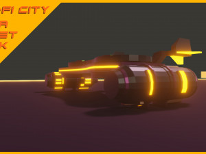 Scifi City Mega Asset Pack 3D 模型