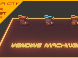 Scifi City Mega Asset Pack 3D Model