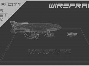 Scifi City Mega Asset Pack 3D 模型