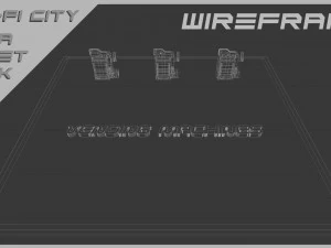 Scifi City Mega Asset Pack 3D Model