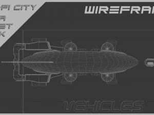 Scifi City Mega Asset Pack 3D Model