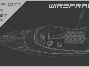 Scifi City Mega Asset Pack 3D 模型