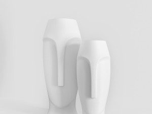 face vase 3D Model