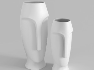 face vase Model 3D