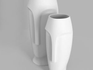 face vase Model 3D