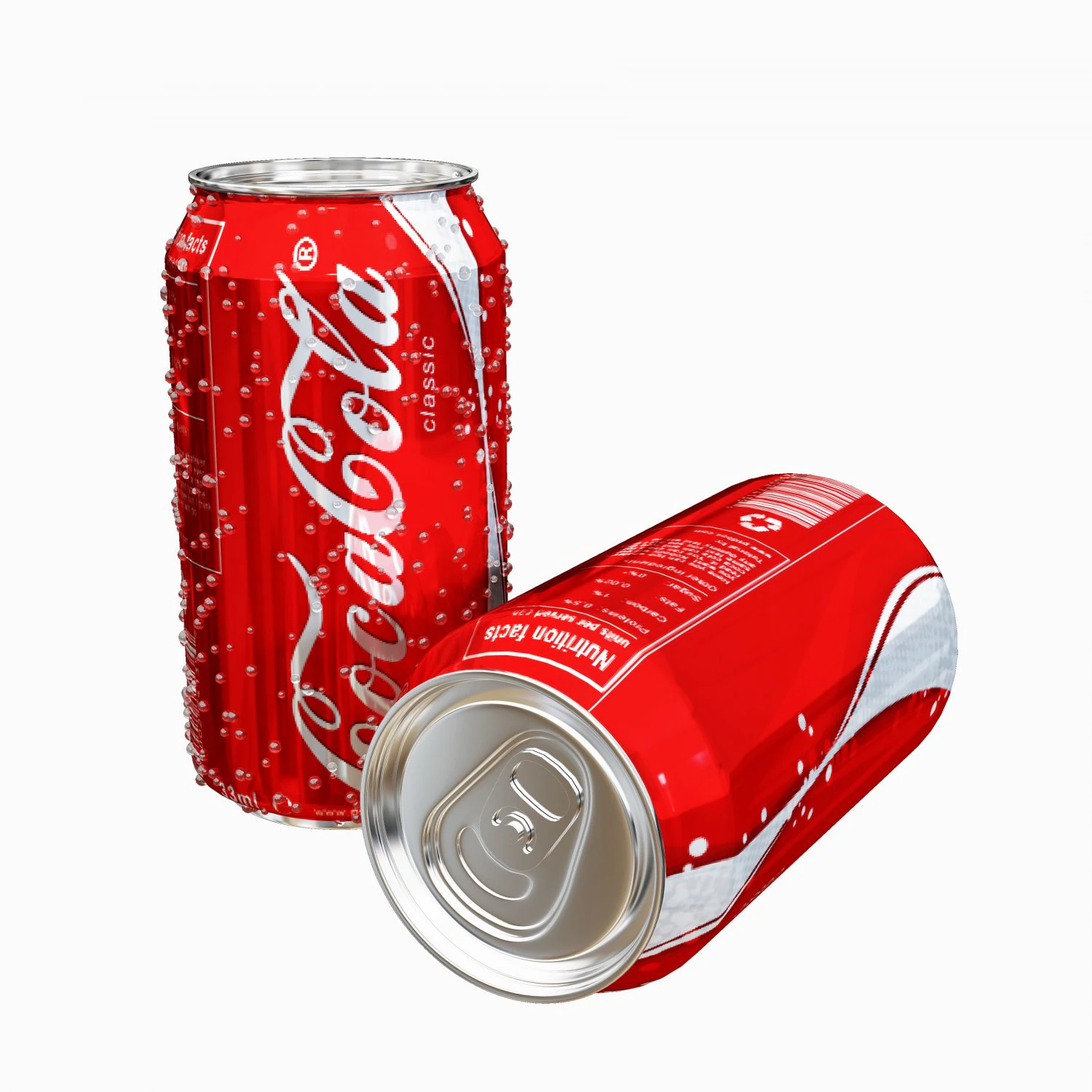 coca-cola can 3D Model .c4d .max .obj .3ds .fbx .stl .blend 