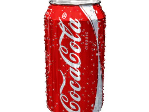 coca-cola can 3D Model