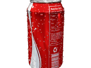 coca-cola can 3D Model
