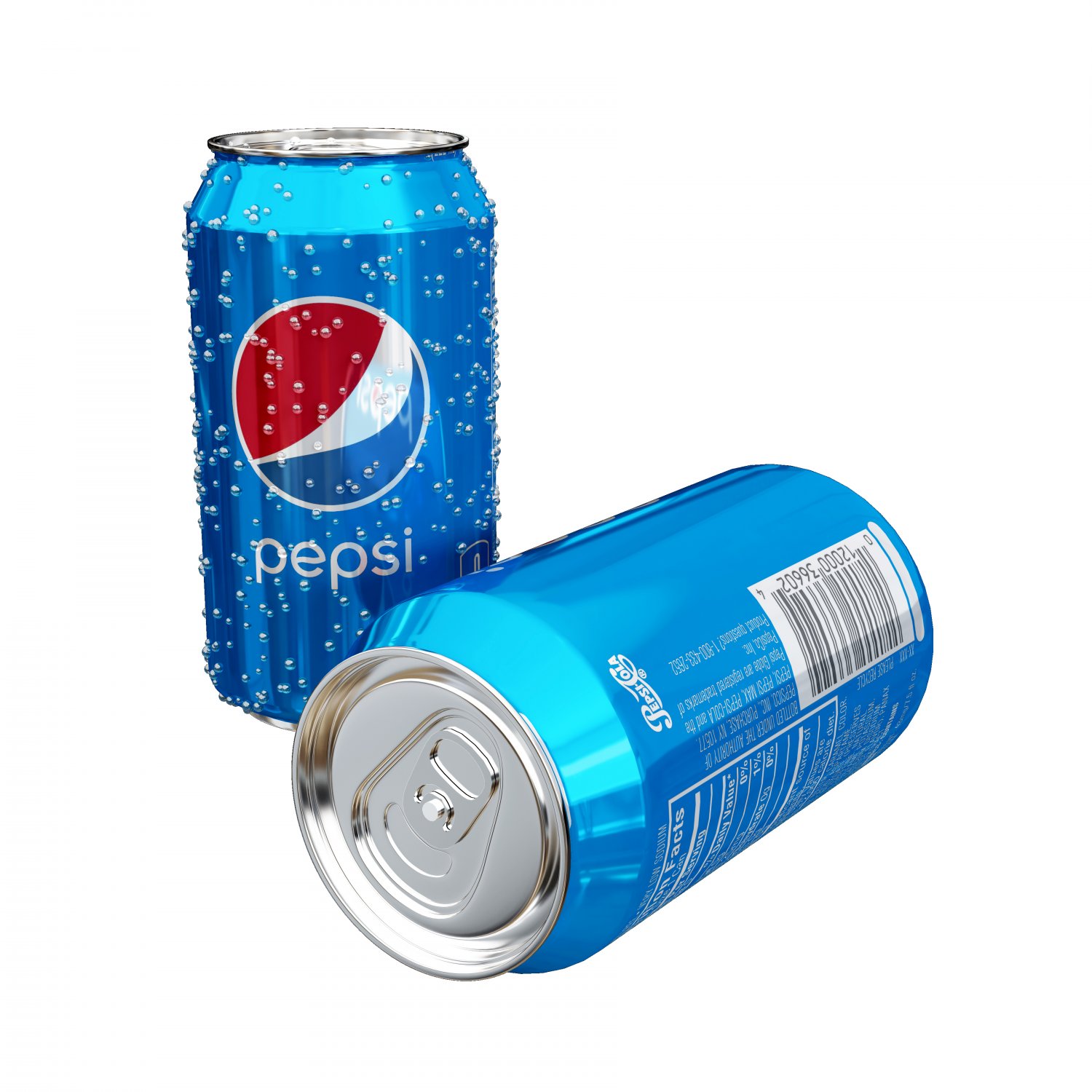 Pepsi Can 3D Model in Beverage 3DExport