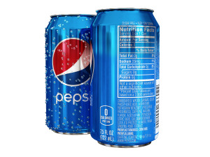 pepsi can 3D Модель