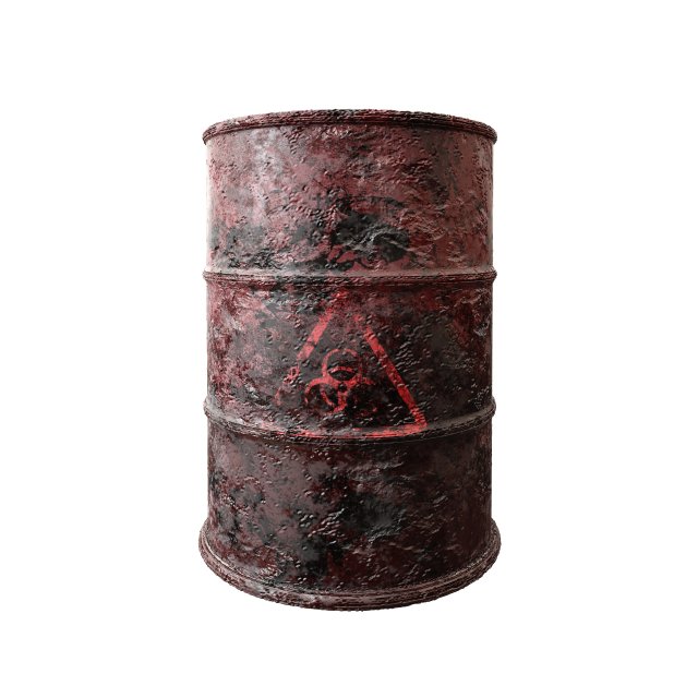 oil barrel 3D-Modell .c4d .max .obj .3ds .fbx .stl .blend 