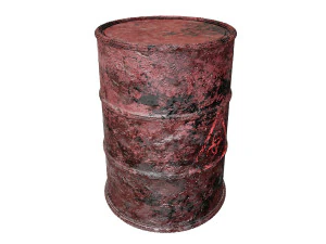 oil barrel 3D Model