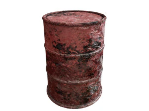 oil barrel 3D Model