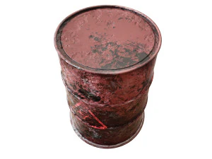 oil barrel 3D Model