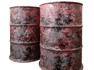 oil barrel 3D-Modell