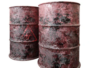 oil barrel 3D Model