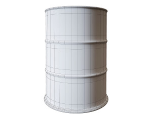 oil barrel 3D-Modell
