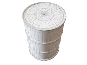 oil barrel 3D-Modell