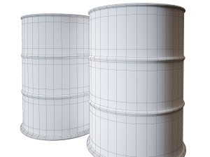 oil barrel 3D-Modell