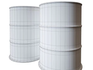 oil barrel 3D Model