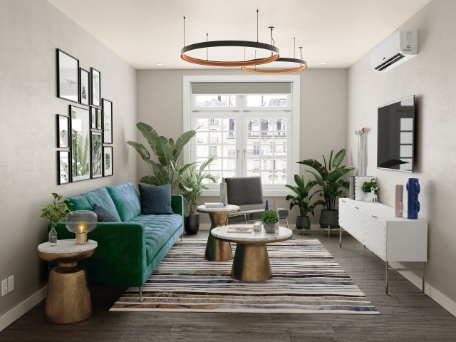 living room 3Dモデル .c4d .max .obj .3ds .fbx .stl .blend 