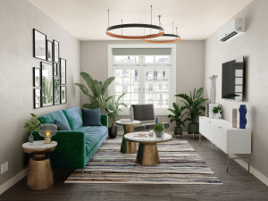 living room Modelo 3D