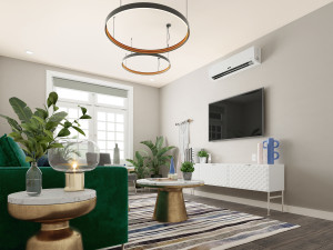 living room 3Dモデル