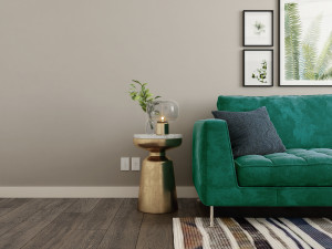 living room 3Dモデル
