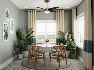 столовая 3D Модель