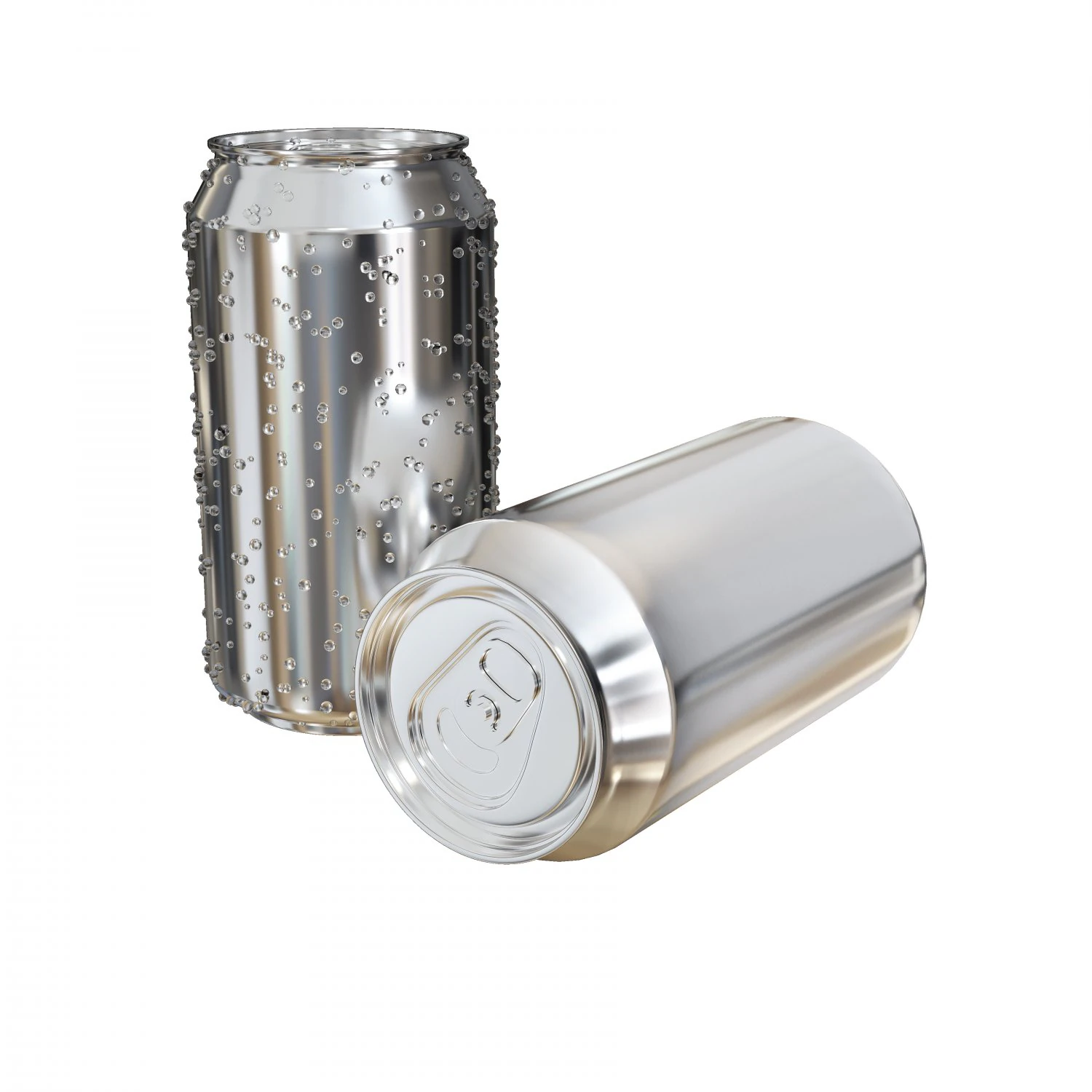 aluminium can 3D Model .c4d .max .obj .3ds .fbx .stl .blend 