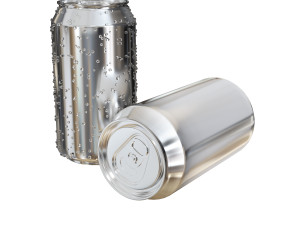 aluminium can 3Dモデル