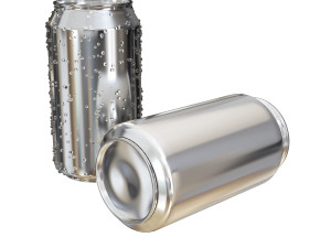 aluminium can Modèle 3D