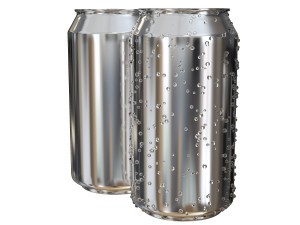 aluminium can Modèle 3D