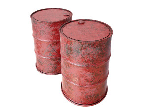 oil barrel Modelo 3D