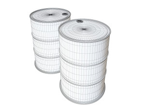 oil barrel 3D Model