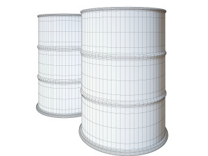 oil barrel 3D Model